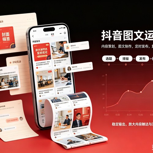 岑溪抖音图文代运营服务